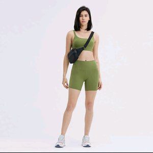 Lululemon Bra Like a Cloud size 12 Light Support, B/C Cup Olive Green